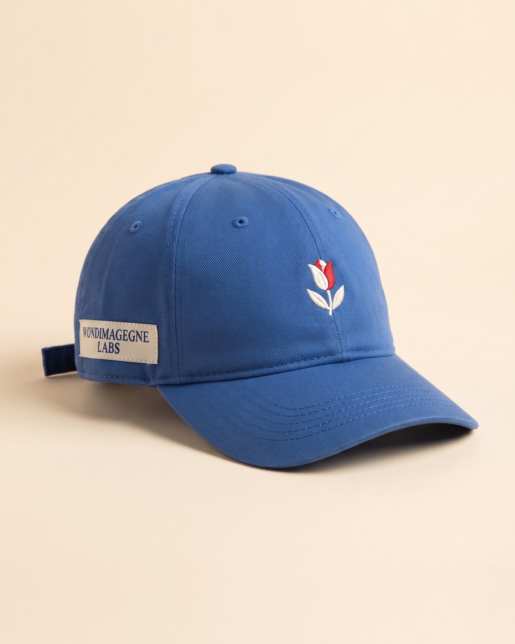 Tulip Twill Cap in Cobalt